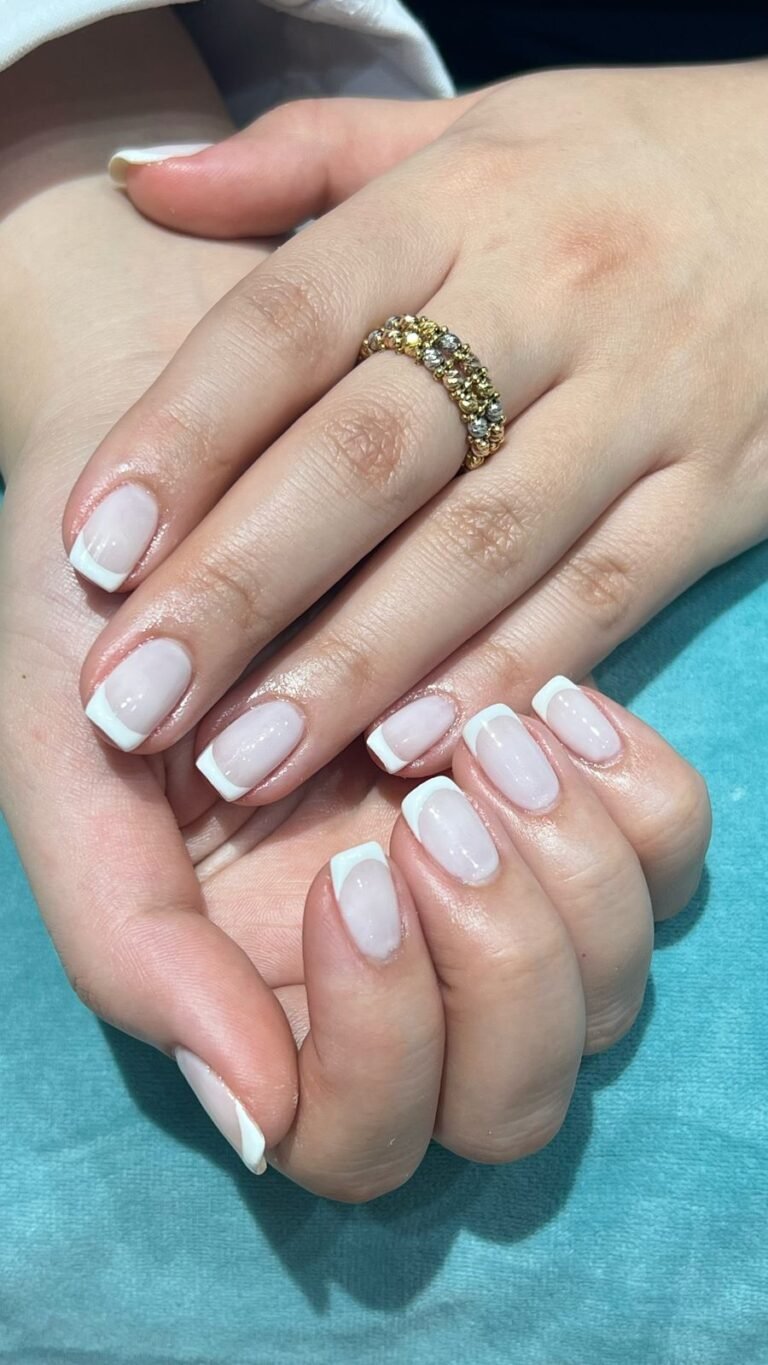 BIAB and gel nails by Zuri Beauty Lounge nail salon, Jumeirah