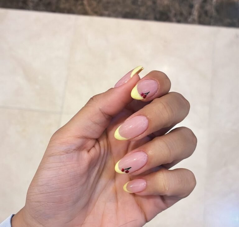 Gel manicure and nail art at Zuri Beauty Lounge, Jumeirah 1, Dubai